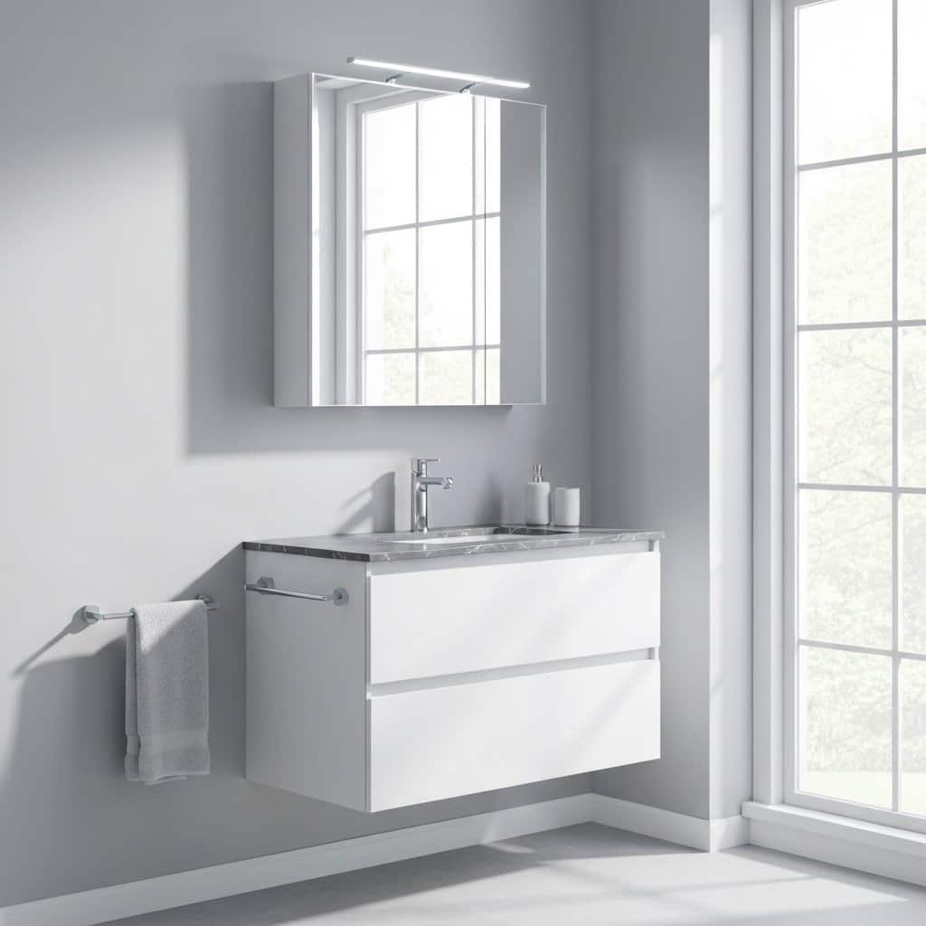 Szafka pod umywalkę – wisząca czy stojąca? Wybór idealny do Twojej łazienki