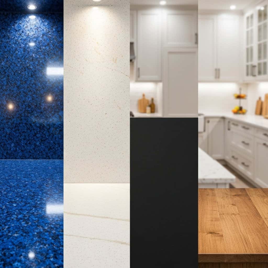 Jaki blat kuchenny wybrać: laminat, drewno, kamień, konglomerat?